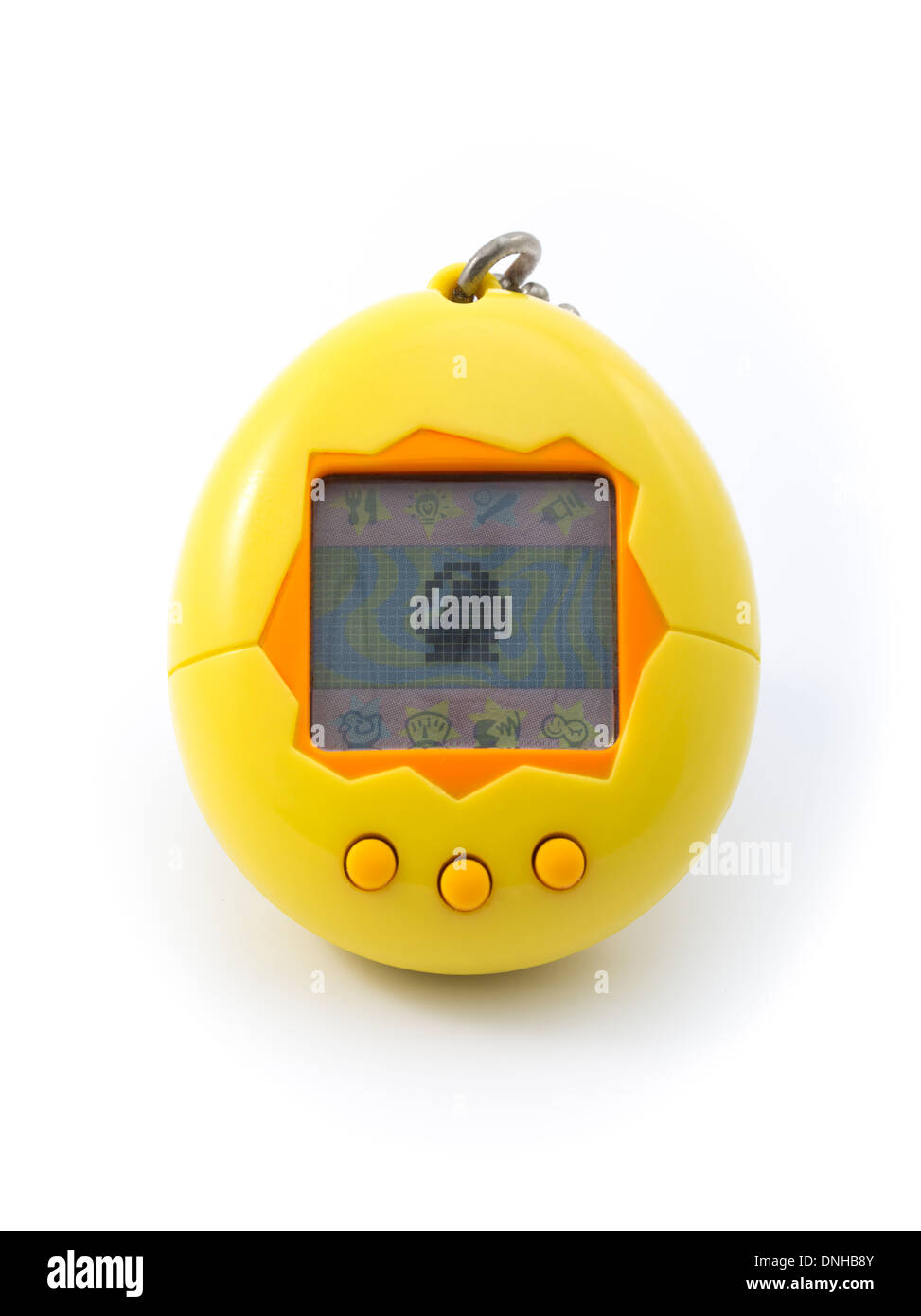 Tamagotchi たまごっち numérique original jouet animal aka Tamagotch par Bandai 1996 Banque D'Images