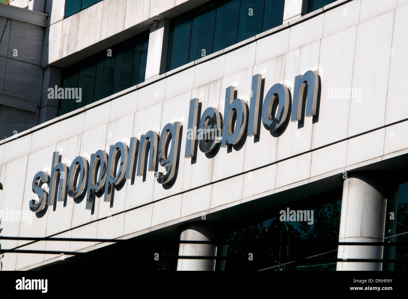 Centre Commercial Shopping Leblon est considérée comme la meilleure des destinations à Copacabana, Rio de Janeiro, Brésil. Banque D'Images