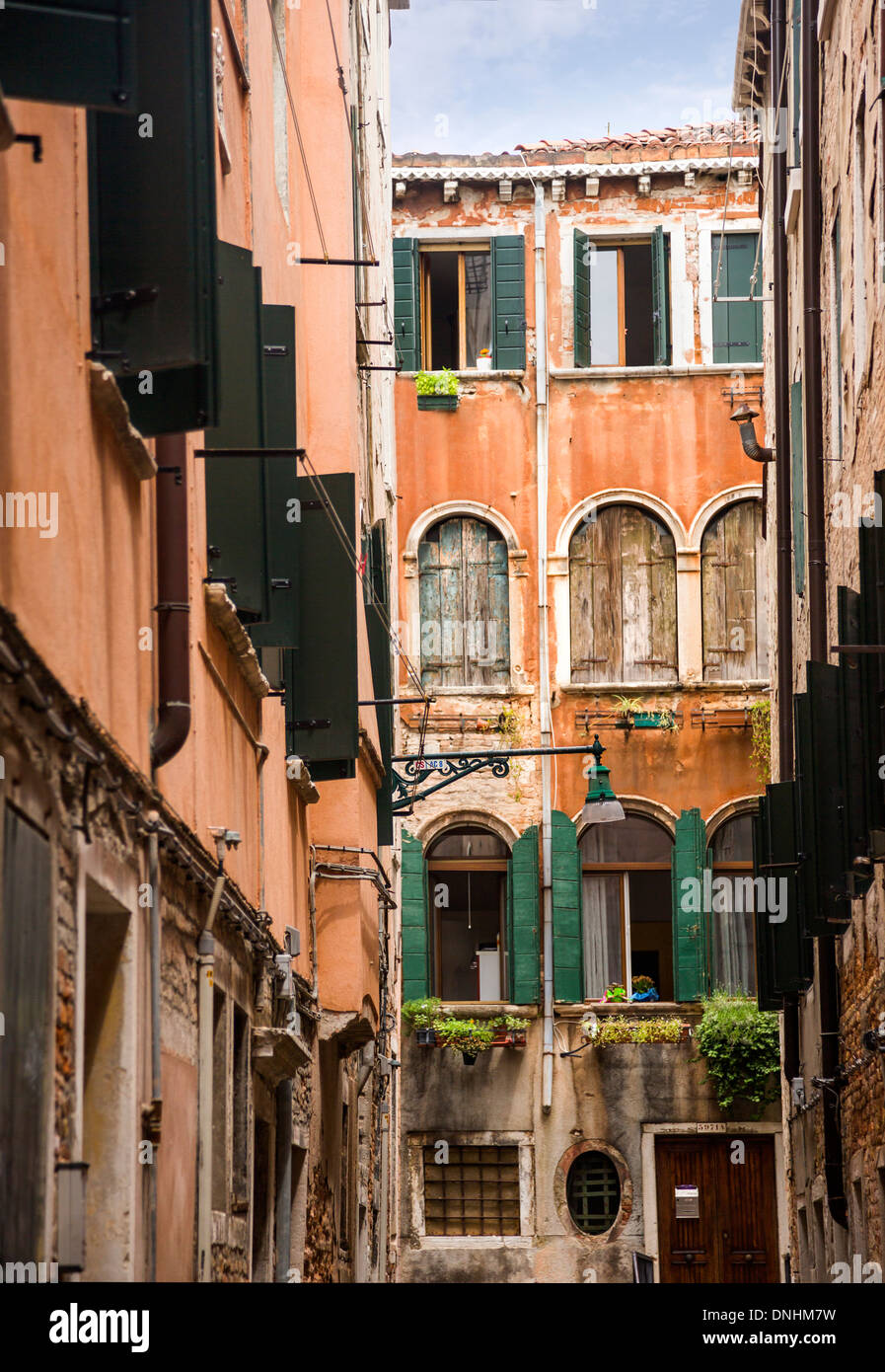 Vieux bâtiments, Venise, Vénétie, Italie Banque D'Images