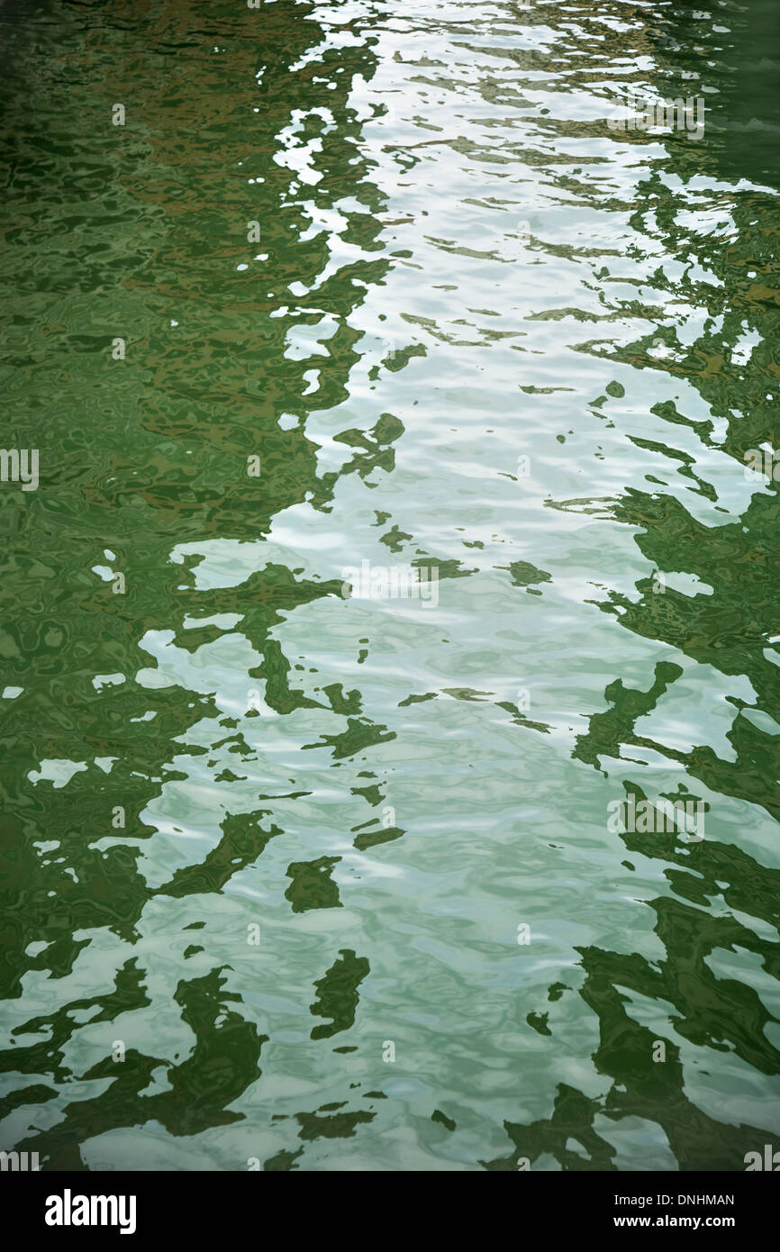 Portrait d'un canal, Venice, Veneto, Italie Banque D'Images