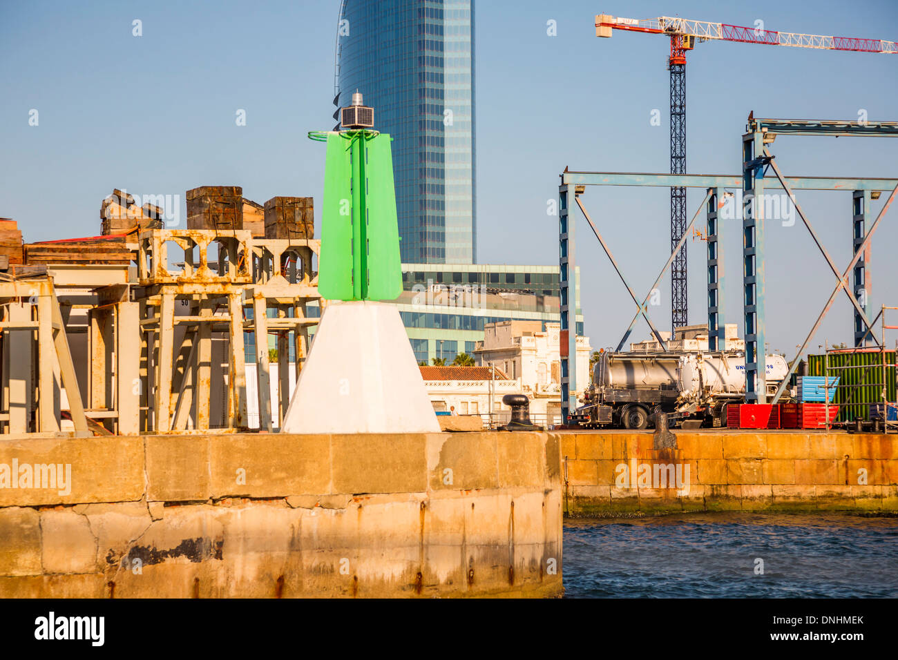Port, Barcelone, Catalogne, Espagne Banque D'Images