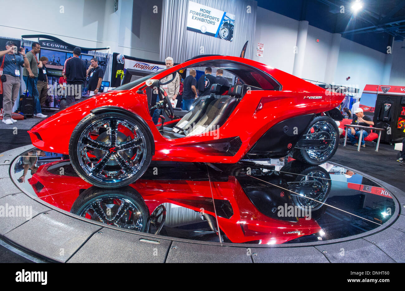 Voiture de sport au SEMA Show à Las Vegas, Nevada, Banque D'Images