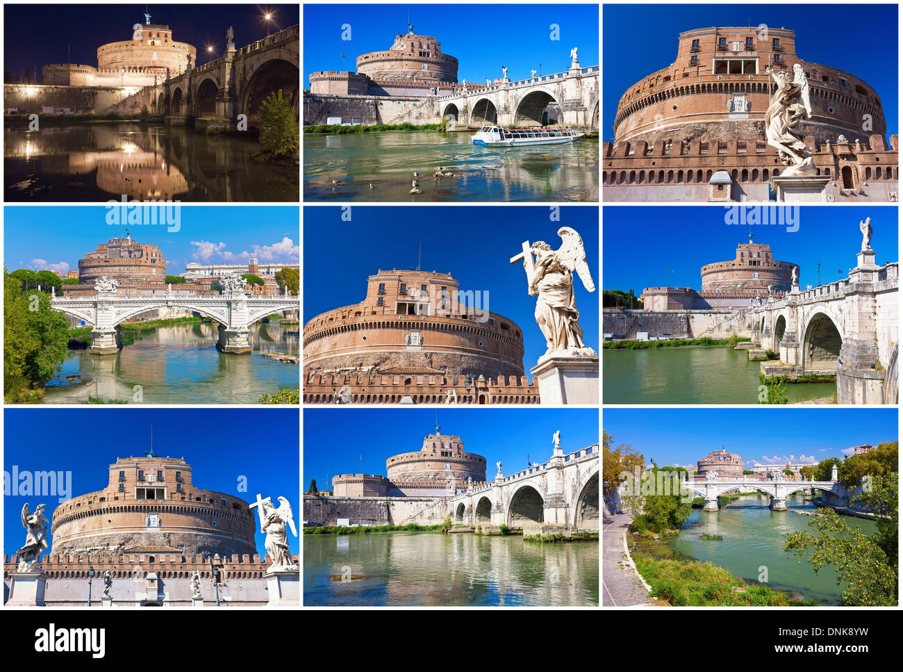 Château Saint Angel Banque D'Images