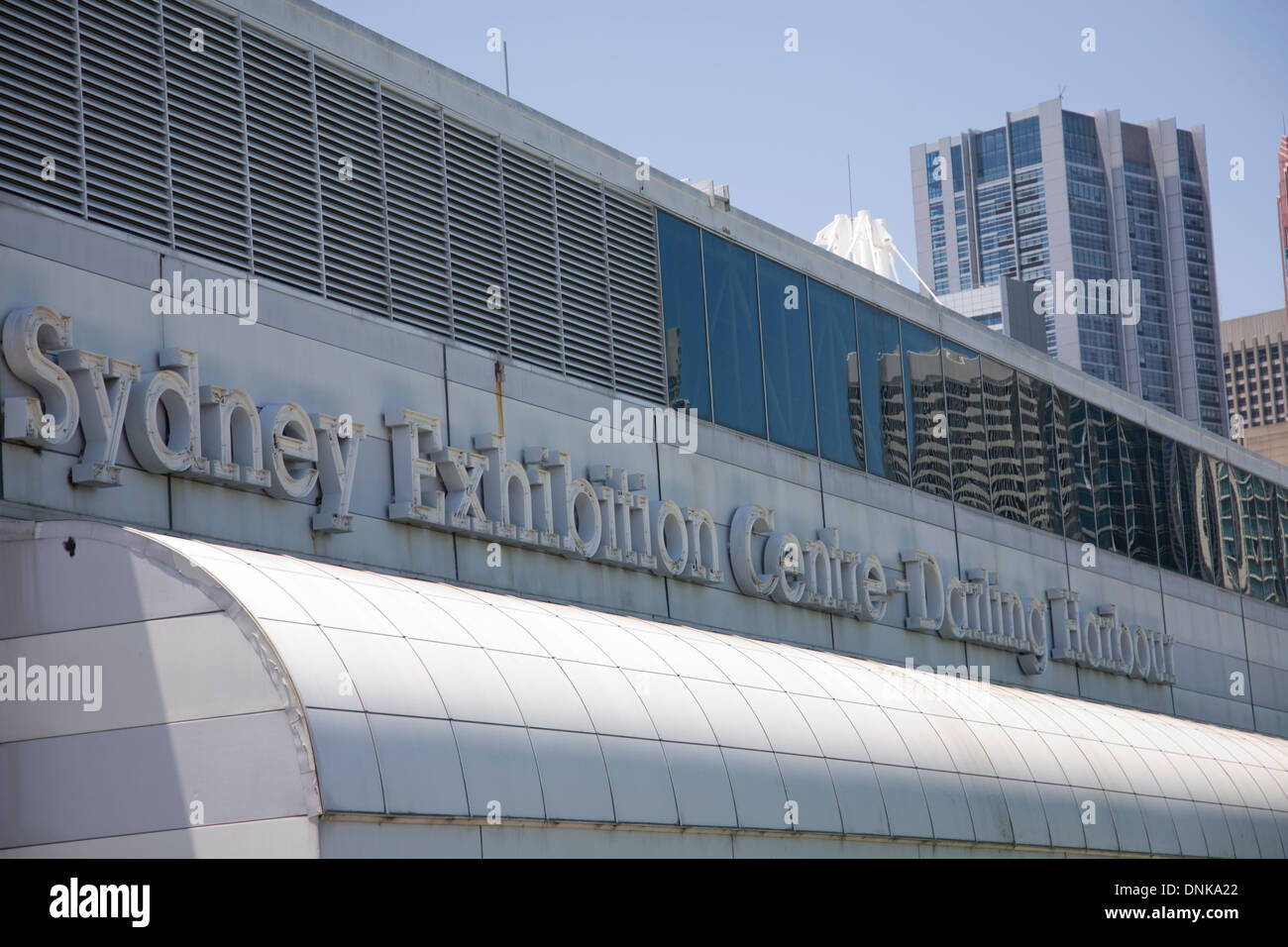 Sydney, le centre de conférence et d'exposition dans la ville, à Darling Harbour. En raison d'être démoli en 2014 Banque D'Images