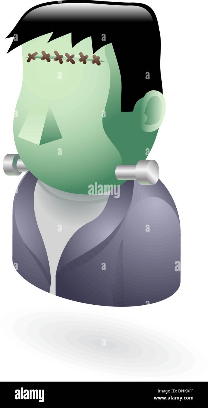 Illustration de Frankenstein Illustration de Vecteur