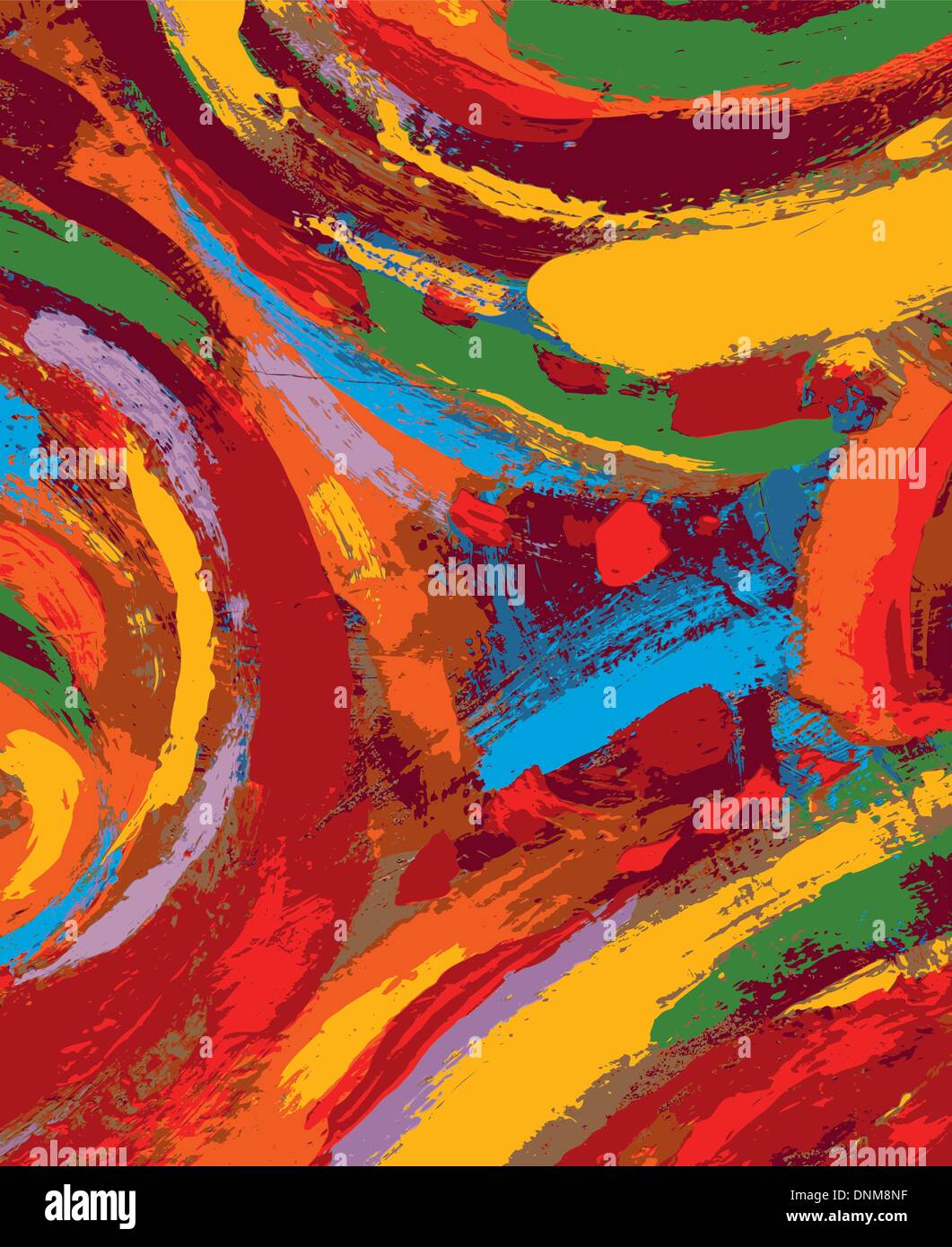 Abstract background illustration peinture Illustration de Vecteur