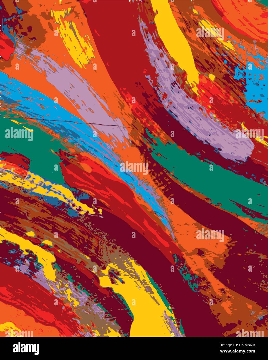 Abstract background illustration peinture Illustration de Vecteur