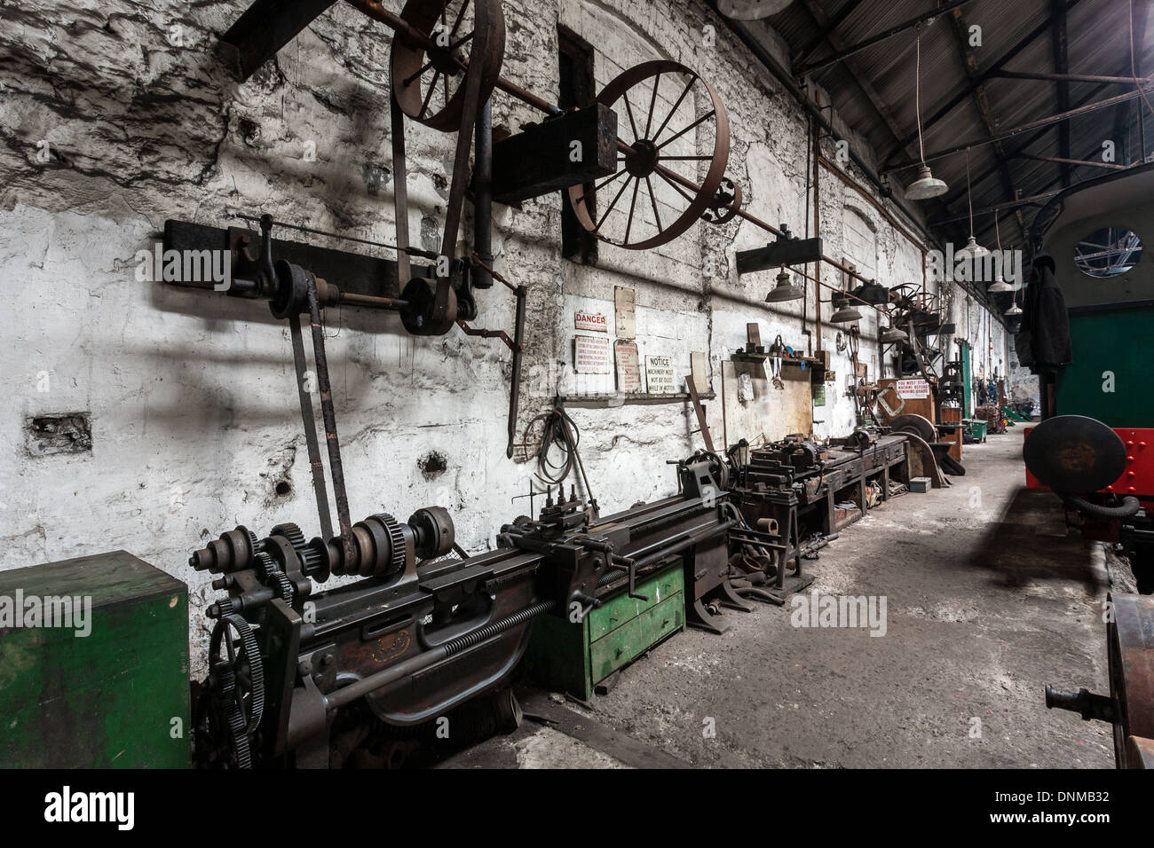 Atelier Fer Tanfield, Co Durham, Angleterre Banque D'Images