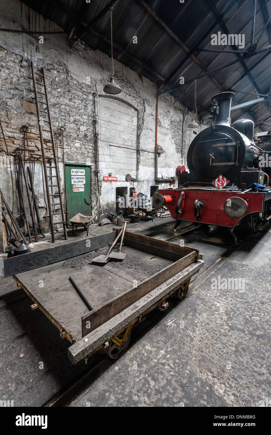 Atelier Fer Tanfield, Co Durham, Angleterre Banque D'Images