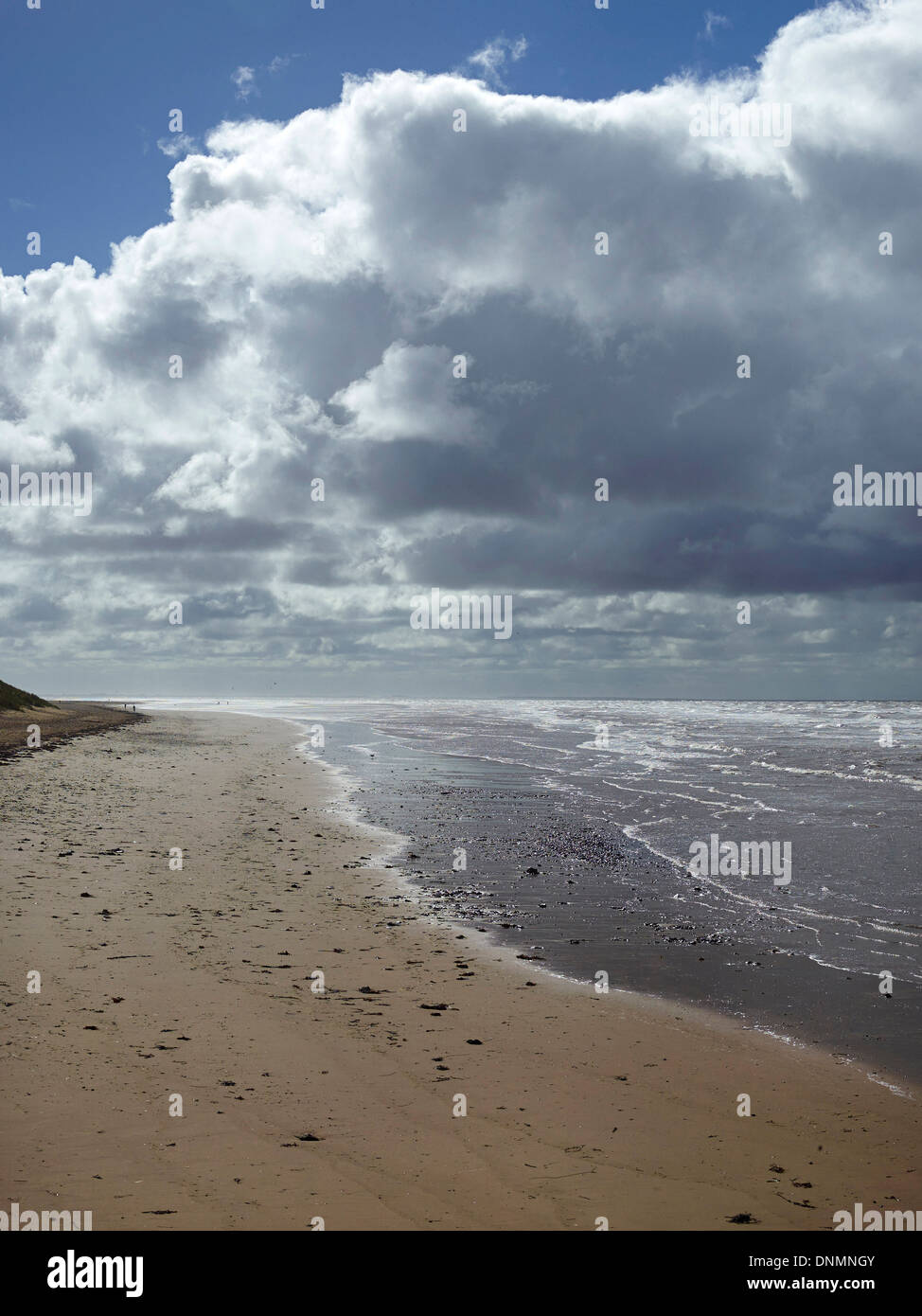 La Fylde Coast entre Blackpool et Lytham St Annes, North West England Banque D'Images