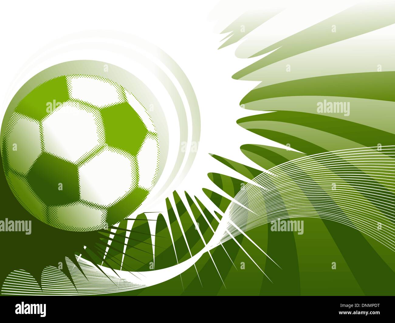 Arrière-plan de football Illustration de Vecteur