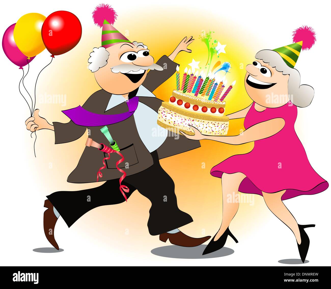 L Anniversaire De Grand Pere Image Vectorielle Stock Alamy