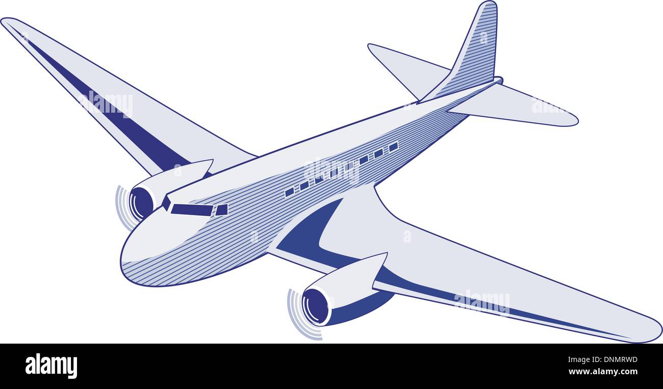 Illustration d'une hélice avion avion vol vol sur fond isolé Illustration de Vecteur Illustration d'une hélice avion avion vol vol sur fond isolé Illustration de Vecteur