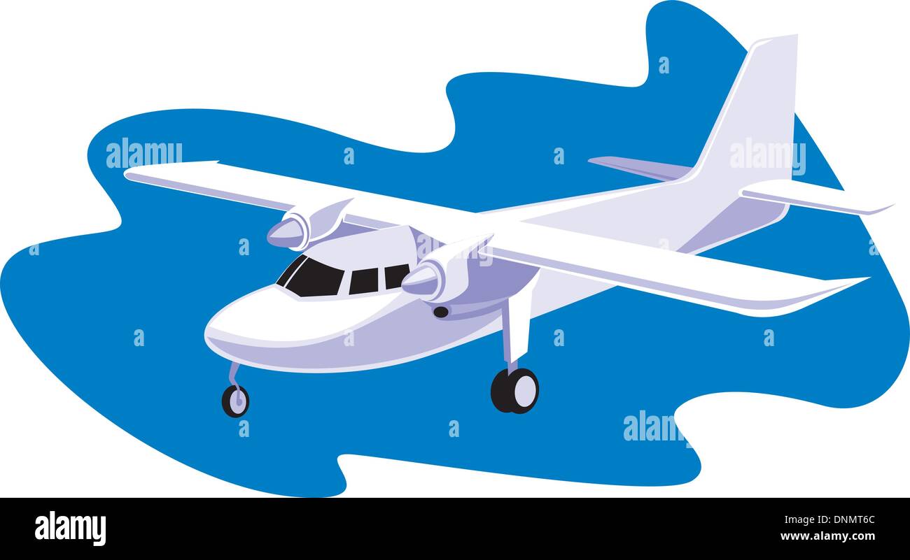 Illustration d'une hélice avion avion vol vol sur fond isolé Illustration de Vecteur Illustration d'une hélice avion avion vol vol sur fond isolé Illustration de Vecteur
