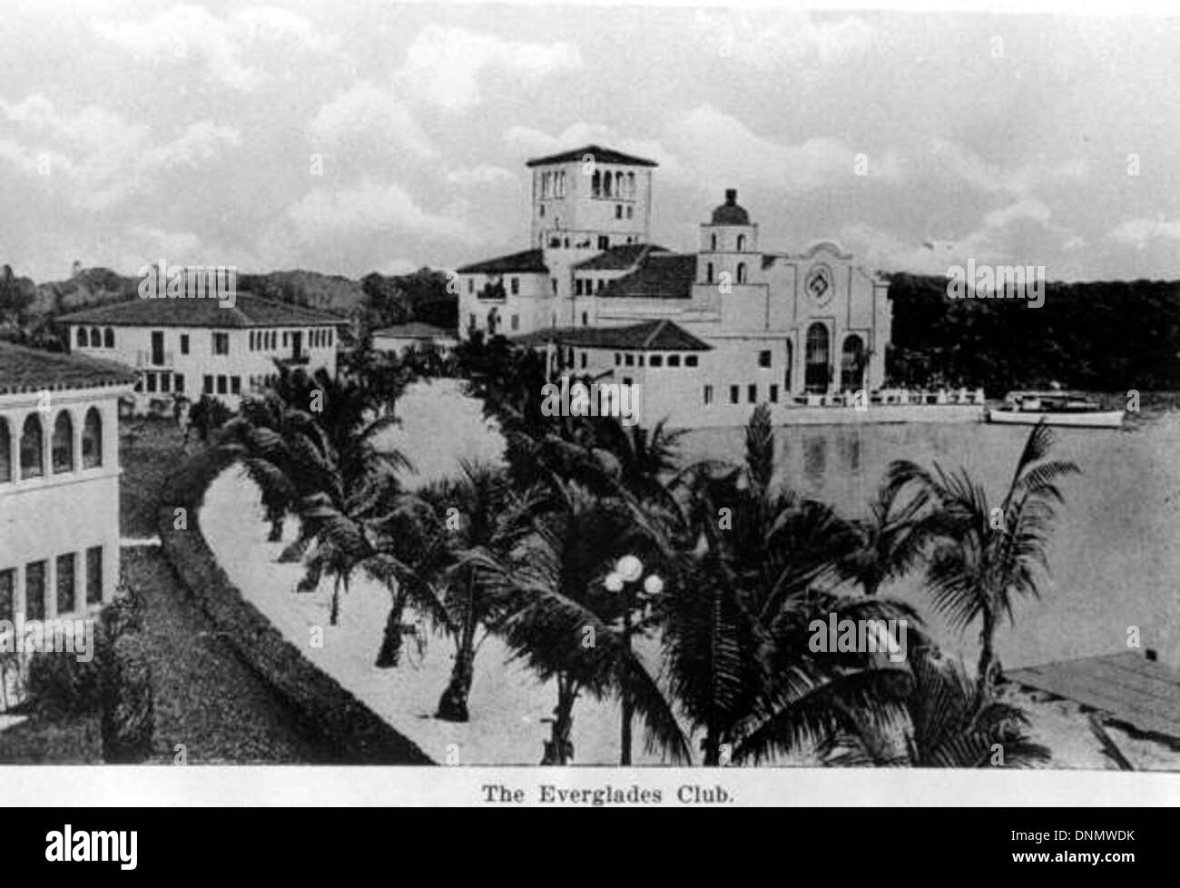 Club Everglades : Palm Beach, en Floride Banque D'Images