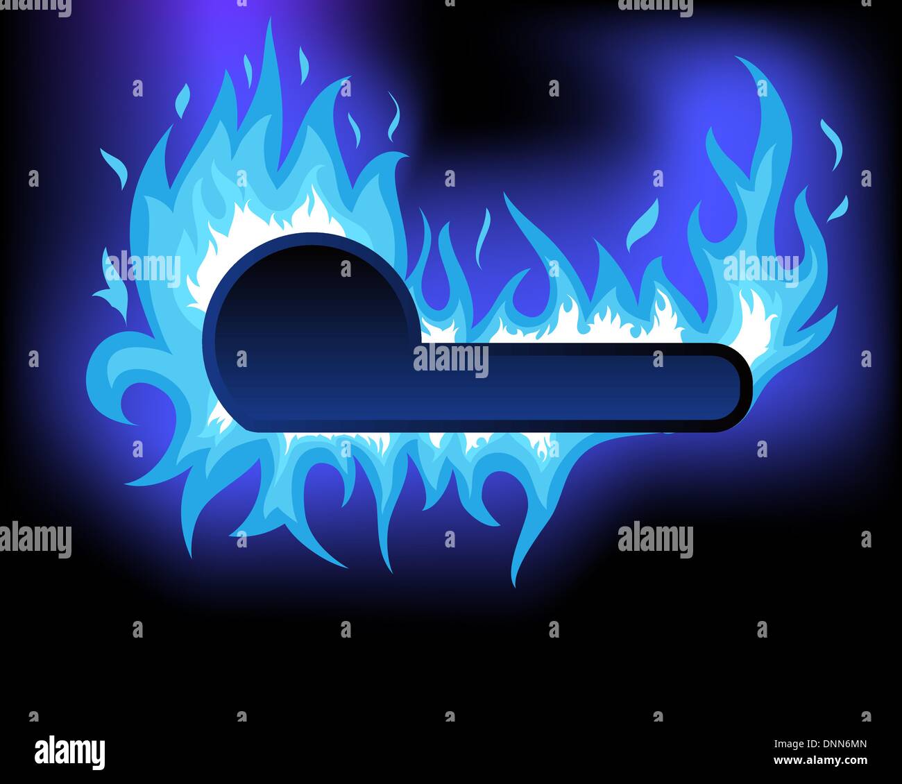 Inferno fire vector background pour l'utilisation de conception Illustration de Vecteur