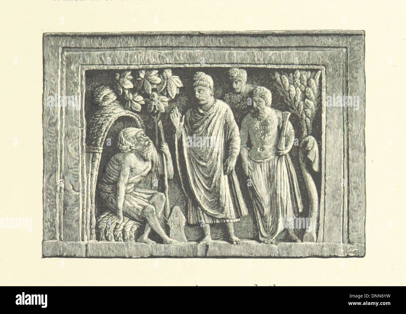 Image prise à partir de la page 157 de '[la lumière de l'Asie ; ou, la grande renonciation-mahâbhinishkramana. étant la vie et l'enseignement de gautama ... comme dit dans le verset par un indien bouddhiste. par e. Arnold, etc.]' Banque D'Images