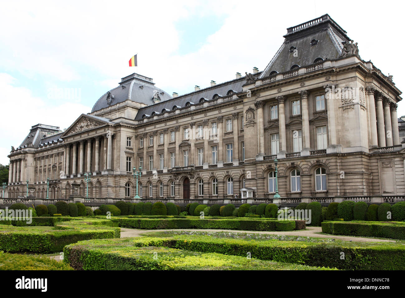 Le Palais Royal à Bruxelles, Belgique. Banque D'Images