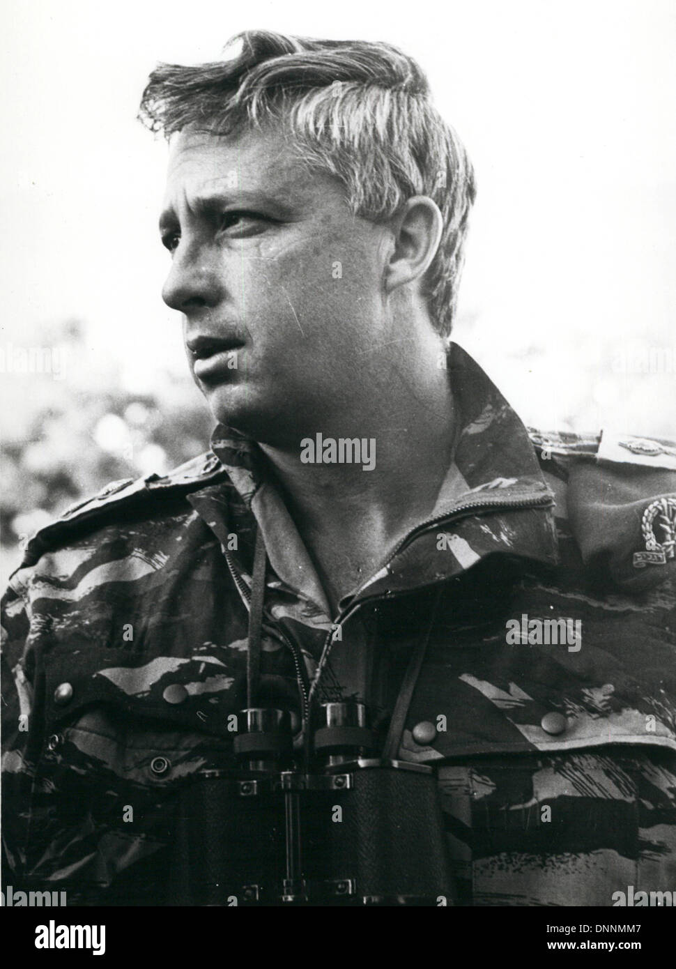 Jérusalem, Israël. 2 Jan, 2014. L'ancien Premier Ministre Ariel Sharon dans le coma depuis 2006, une course, glissa plus près de la mort, jeudi, avec son ''organes vitaux'' échoue et une forte baisse de son état, selon les responsables de l'hôpital. Sur la photo : le 10 octobre 1970 - Ariel Sharon © Keystone Photos USA/ZUMAPRESS.com/Alamy Live News Banque D'Images