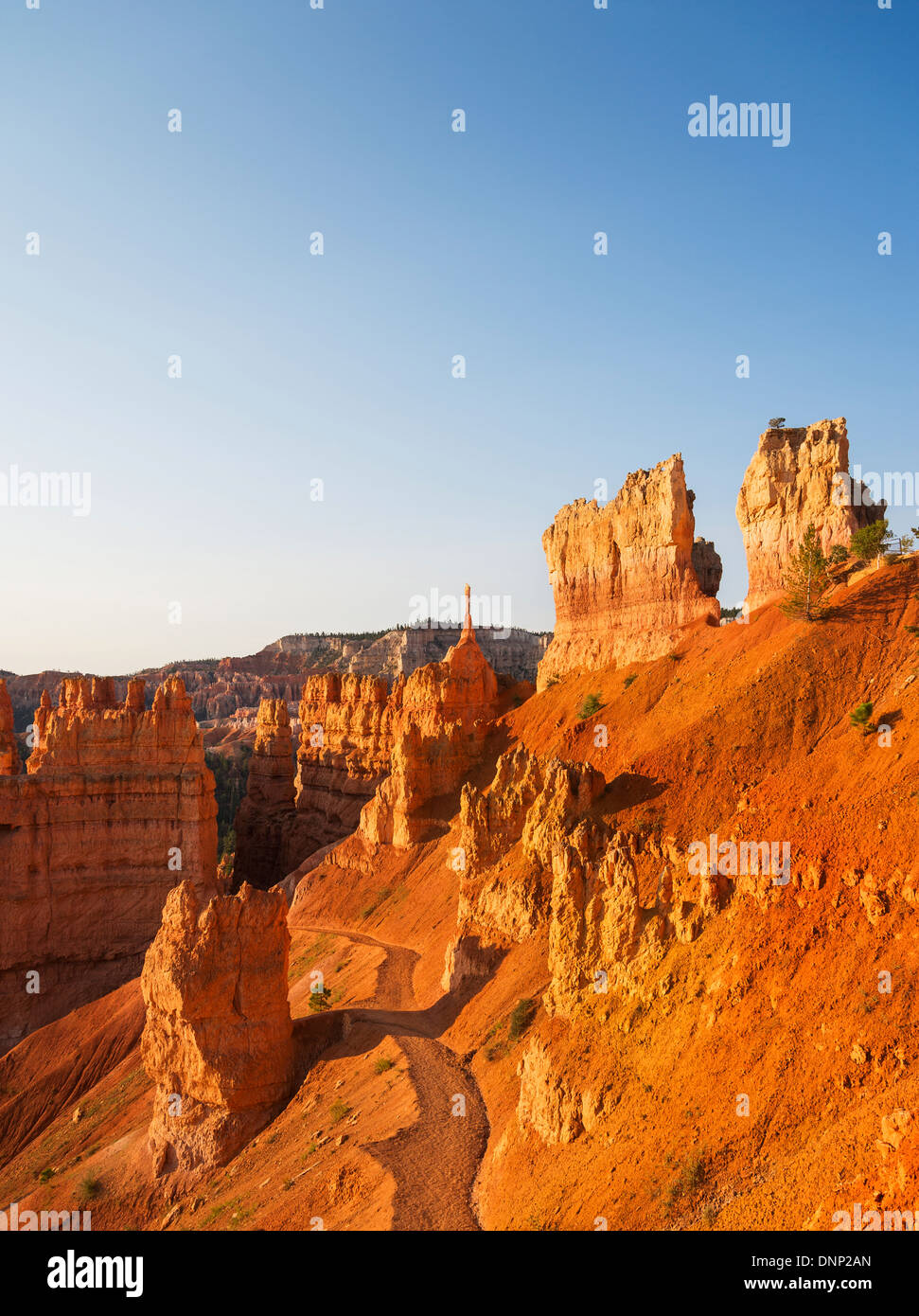 USA, Utah, Bryce Canyon, voir des roches Banque D'Images