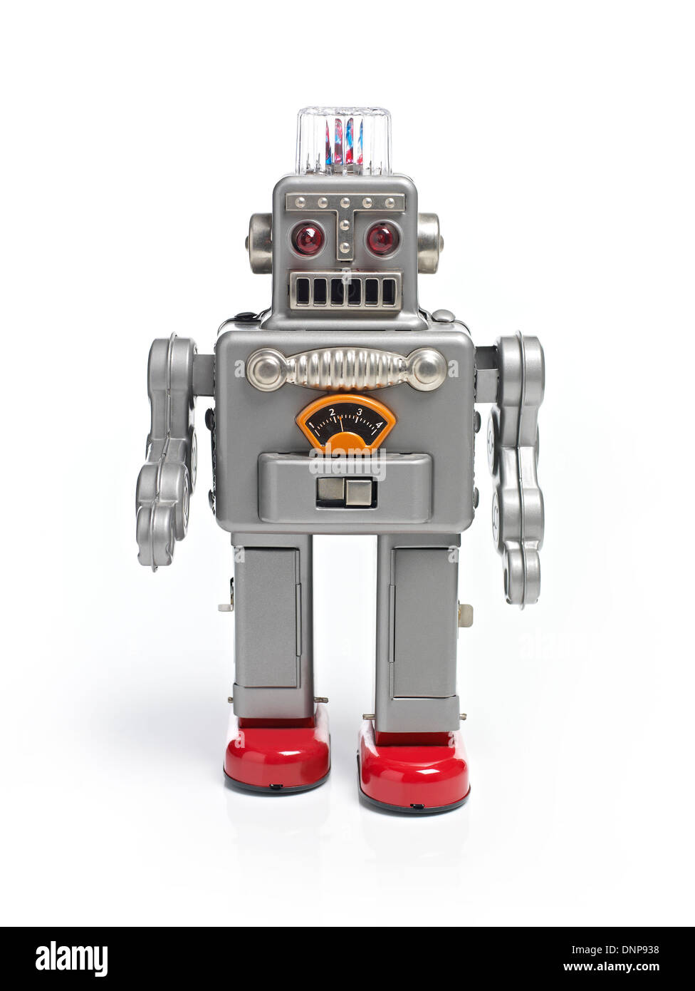 Walking Robot jouet rétro Banque D'Images