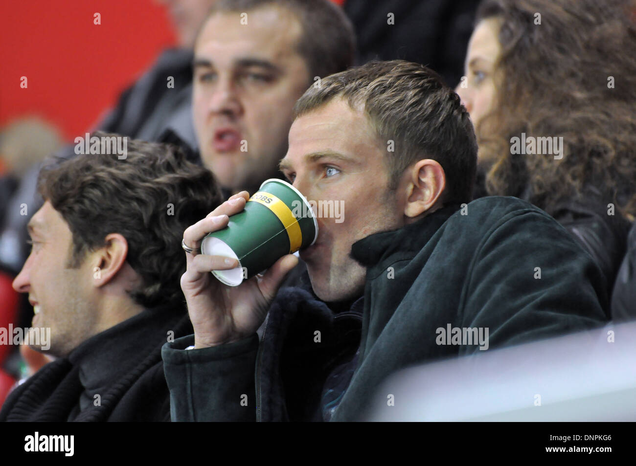 Kucher pendant le match entre le HC Donbass et SC Bars, KHL 2013-2014 Banque D'Images