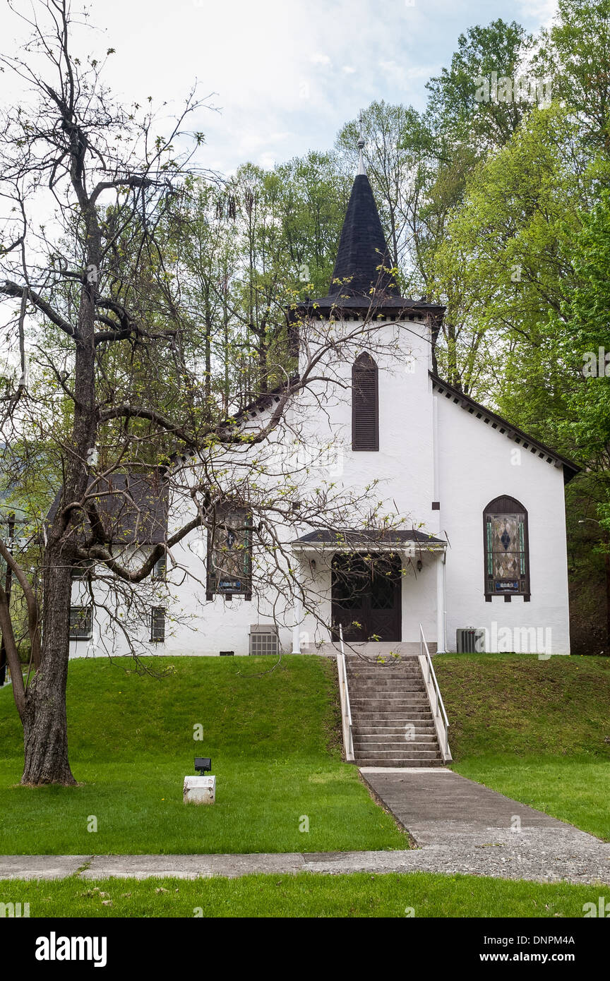 Benham United Methodist Church, Benham, Harlan County, Kentucky, USA Banque D'Images
