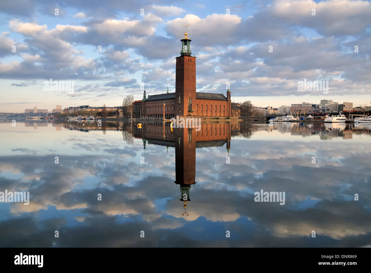L'hôtel de ville de Stockholm Banque D'Images
