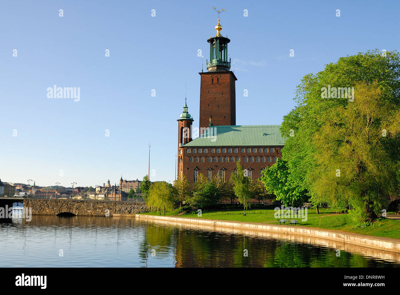 L'hôtel de ville de Stockholm Banque D'Images