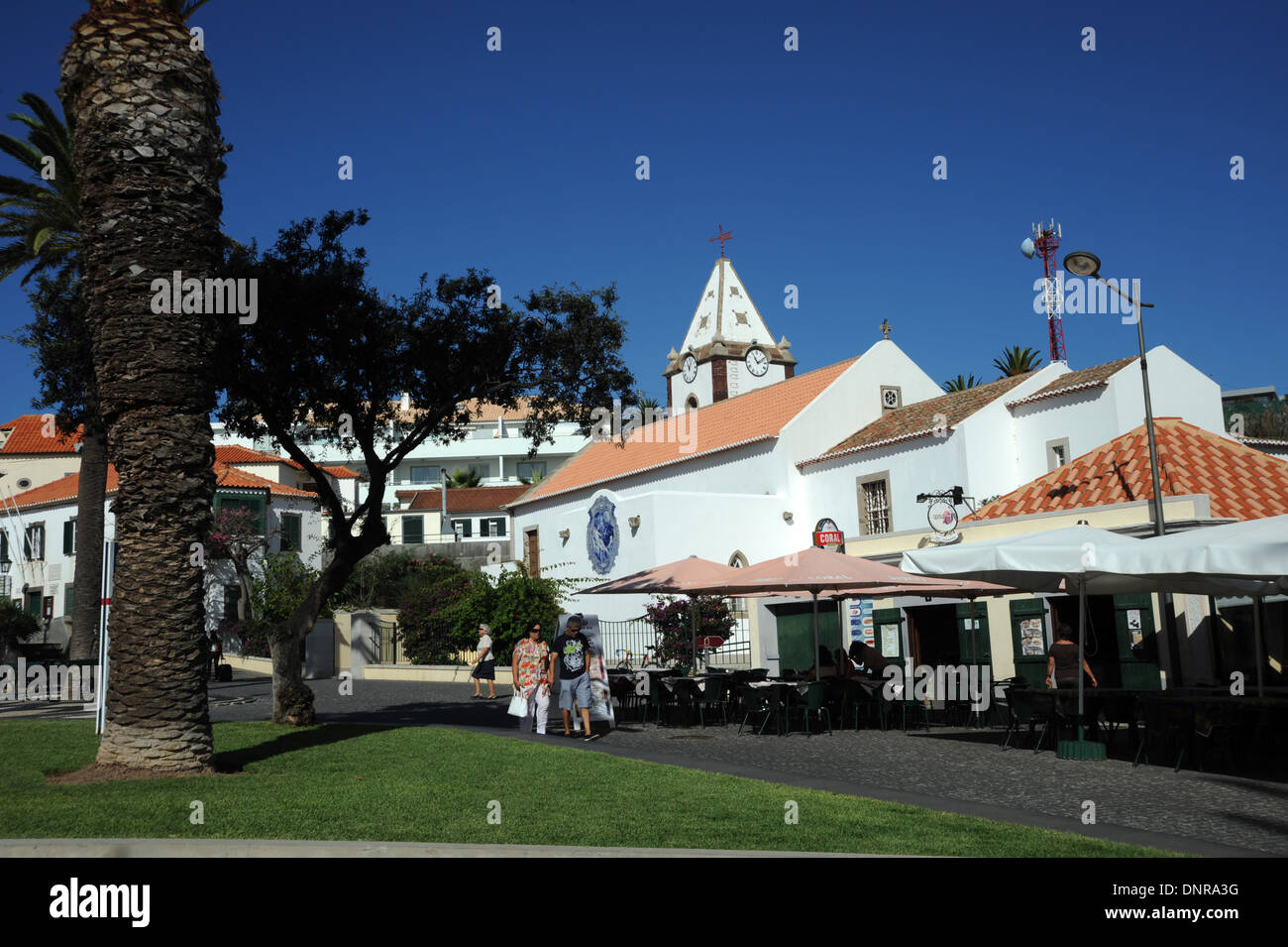 La capitale Porto Santo, près de Vila Baleira Madeira Banque D'Images