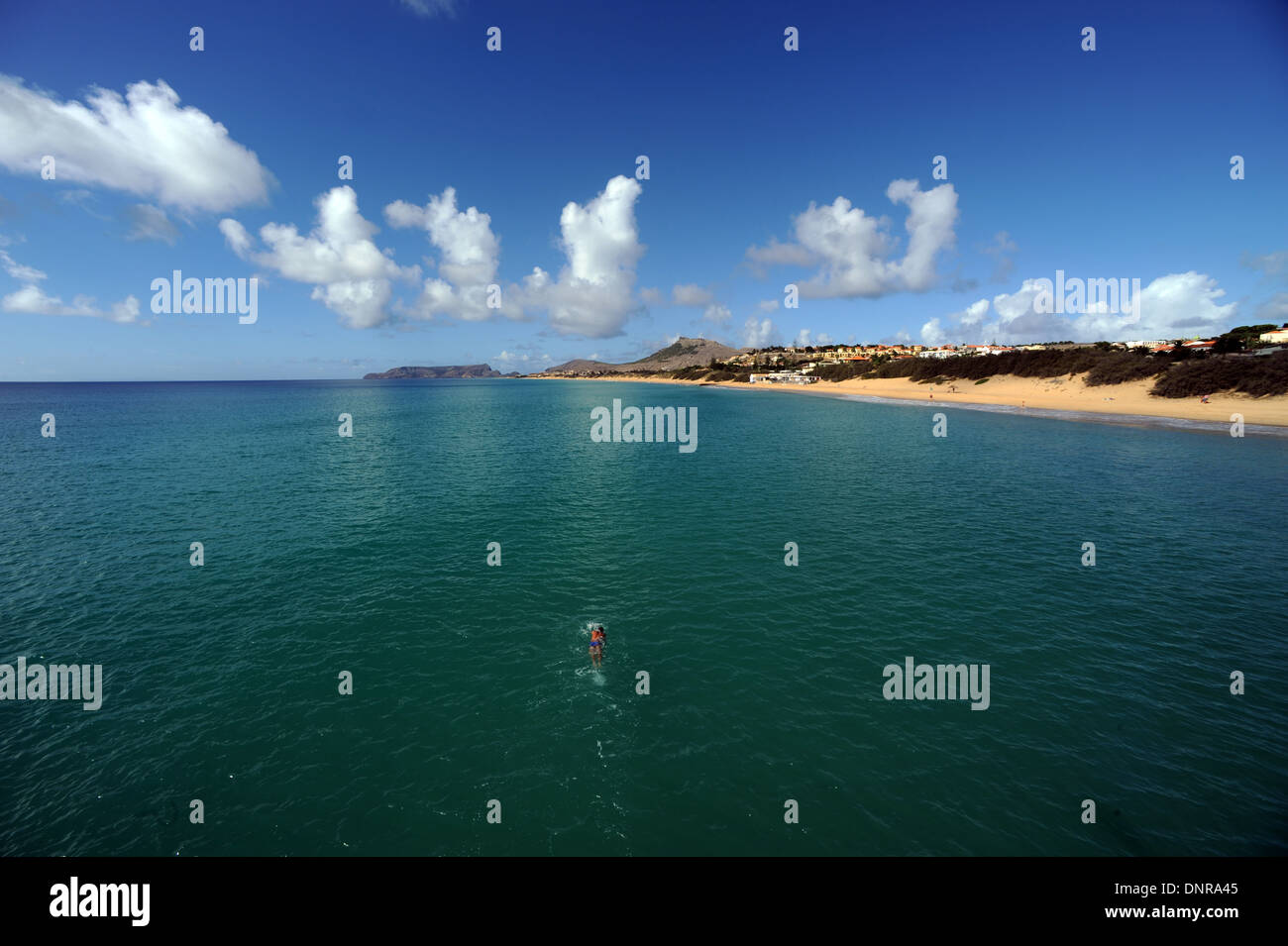 L'île de Porto Santo à Madère Banque D'Images