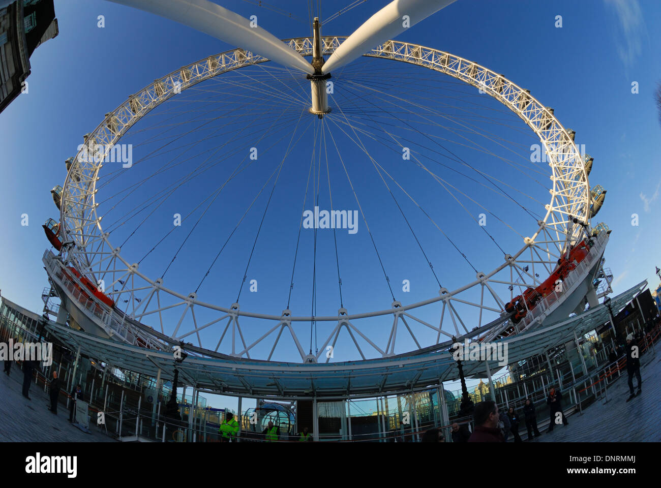 Le London Eye Banque D'Images