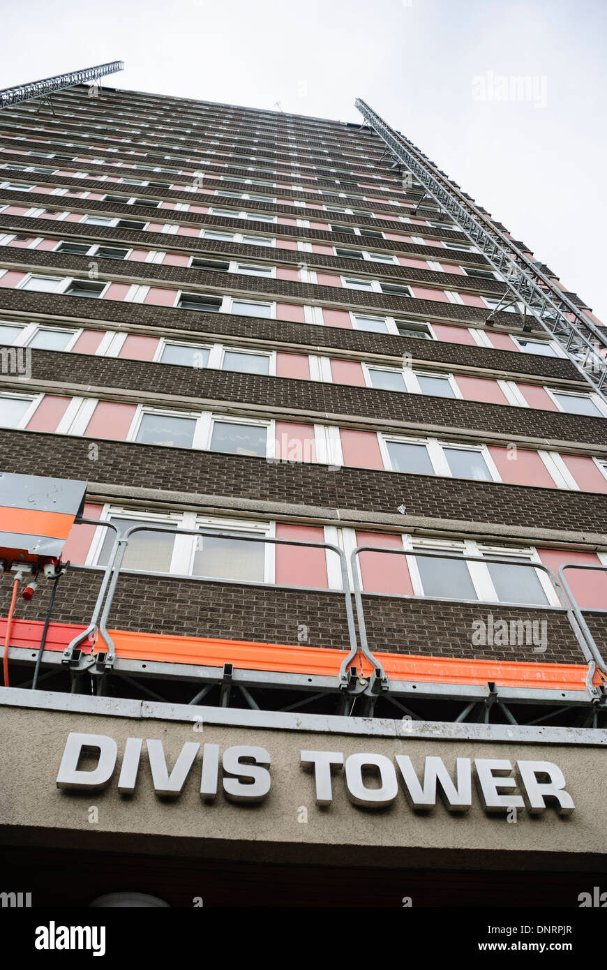 Divis Tower, Belfast Banque D'Images