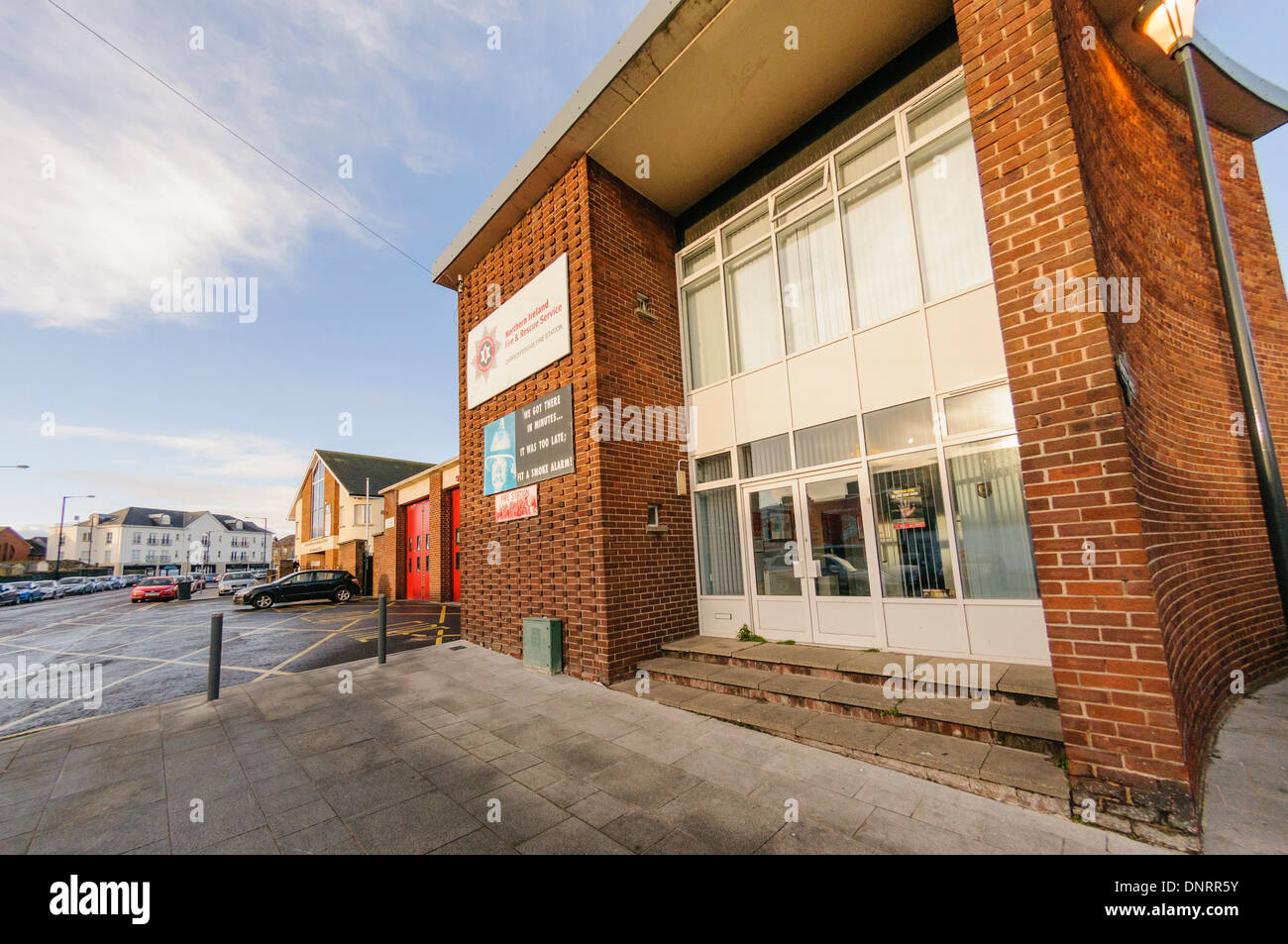 Carrickfergus fire station pour l'Irlande du Nord Service d'incendie et de secours Banque D'Images