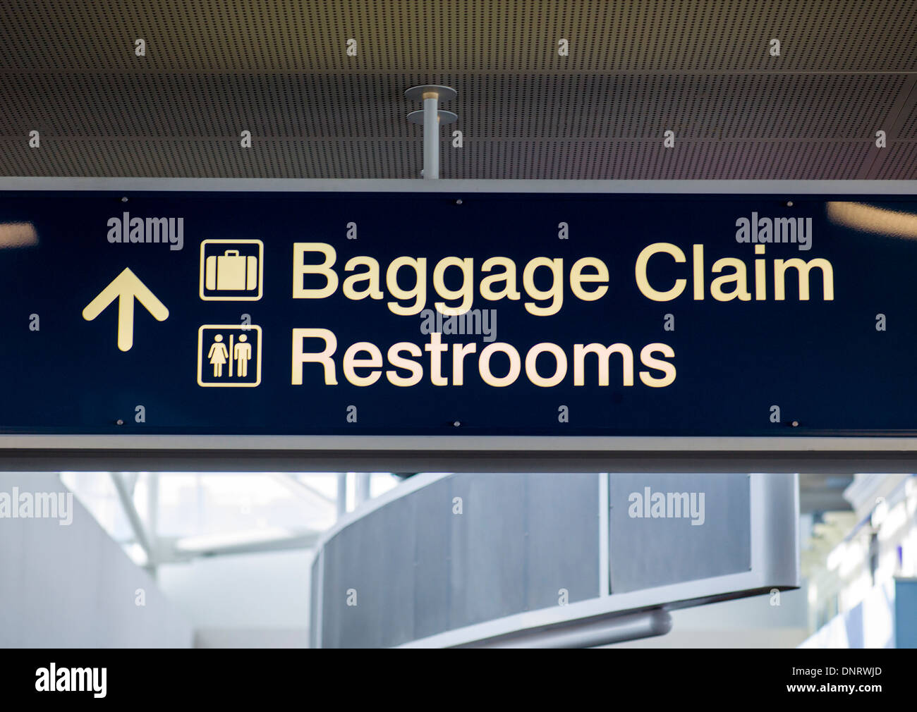 L'affichage à l'Ft. L'aéroport international de Fort Lauderdale - Hollywood, Ft. Lauderdale, Floride, USA Banque D'Images