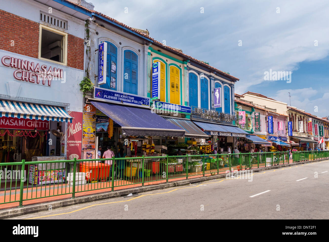 Little India, Singapour, centre Tekka Banque D'Images