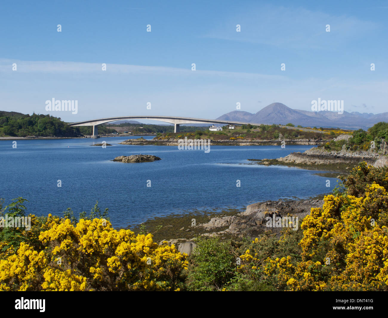 Skye bridge, Kyle of Lochalsh, Loch, AISH en Écosse. Banque D'Images