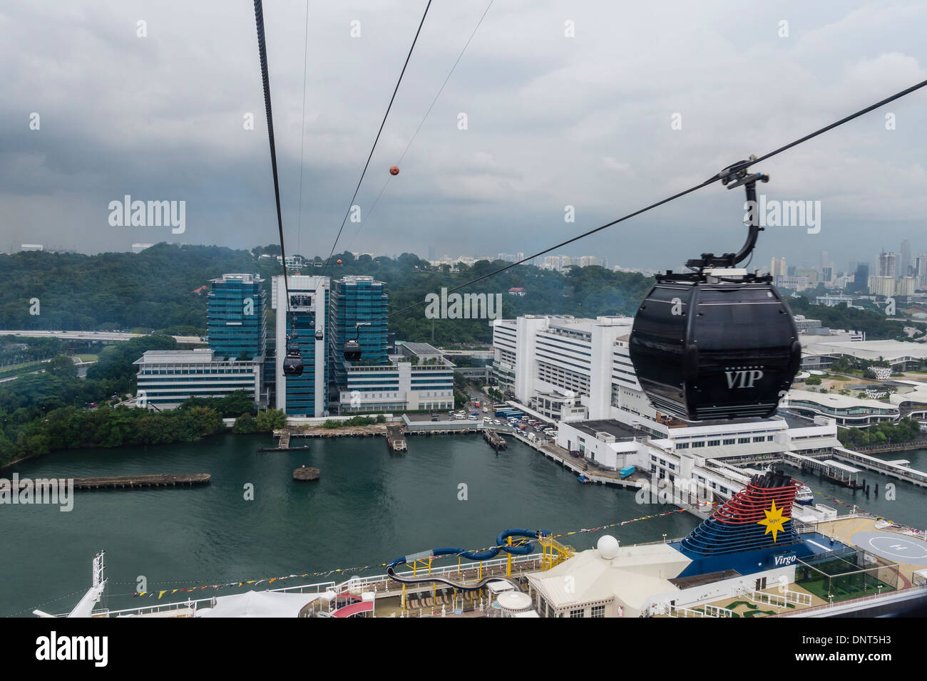 L'île de Sentosa, Singapour Banque D'Images