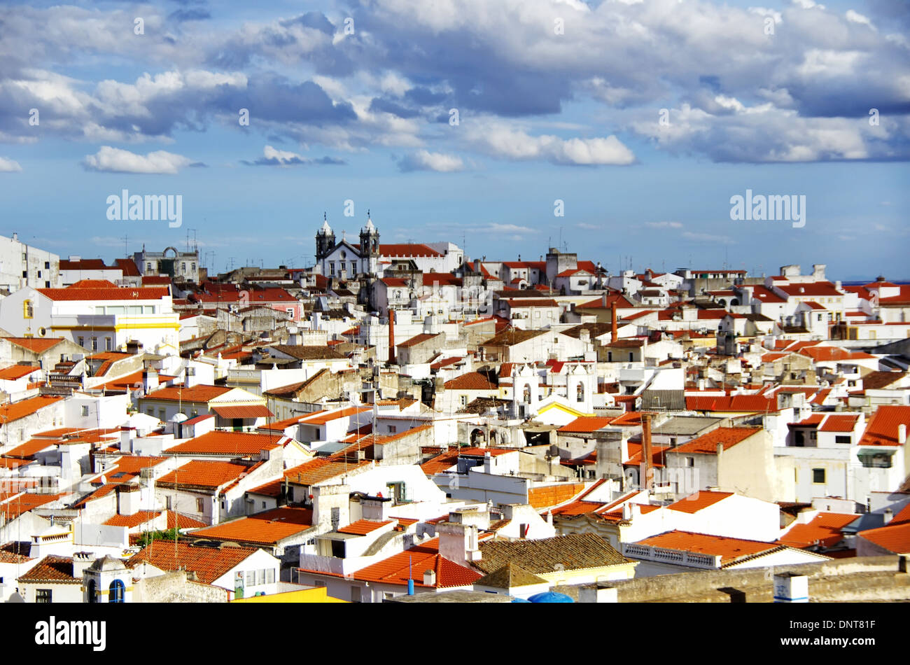 Paysage urbain d'Elvas, sud du Portugal Banque D'Images