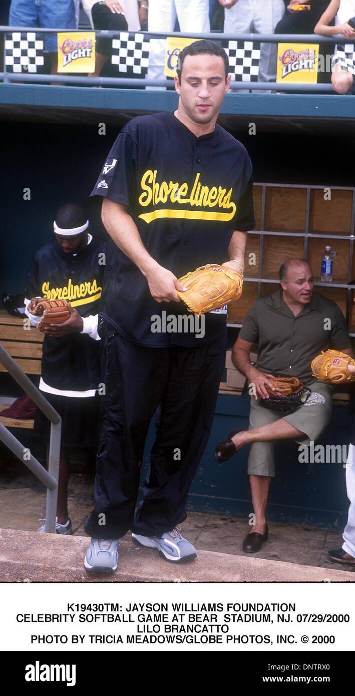 Le 23 janvier 2001 - K19430TM : JAYSON WILLIAMS .Fondation au match des célébrités PORTENT STADIUM, NEW JERSEY 07/29/2000.LILO BRANCATTO. TRICIA MEADOWS/ 2000(Image Crédit : © Globe Photos/ZUMAPRESS.com) Banque D'Images