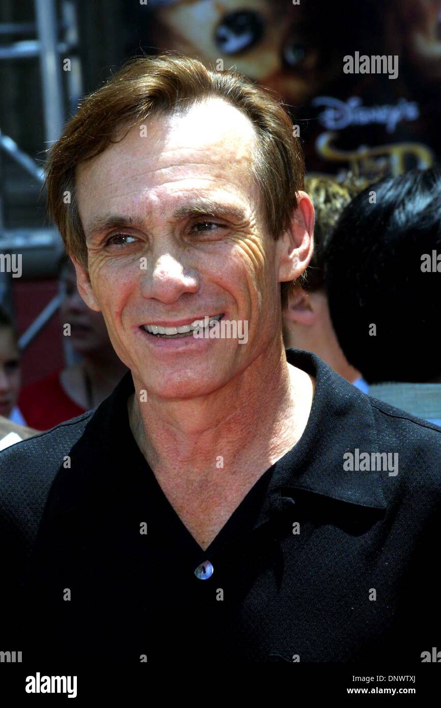 Le 23 juillet 2002 - K25594EX : PAYS PORTE PREMIERE .EL CAPITAN THEATRE, à Hollywood, CA 07/21/2002.STEVE RAILSBACK. ED GELLER/(2002 Image : © Crédit Photos Globe/ZUMAPRESS.com) Banque D'Images