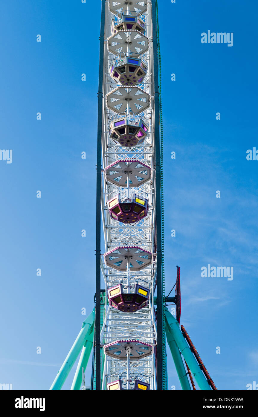 Grande roue au Steenplein. Anvers Belgique Banque D'Images