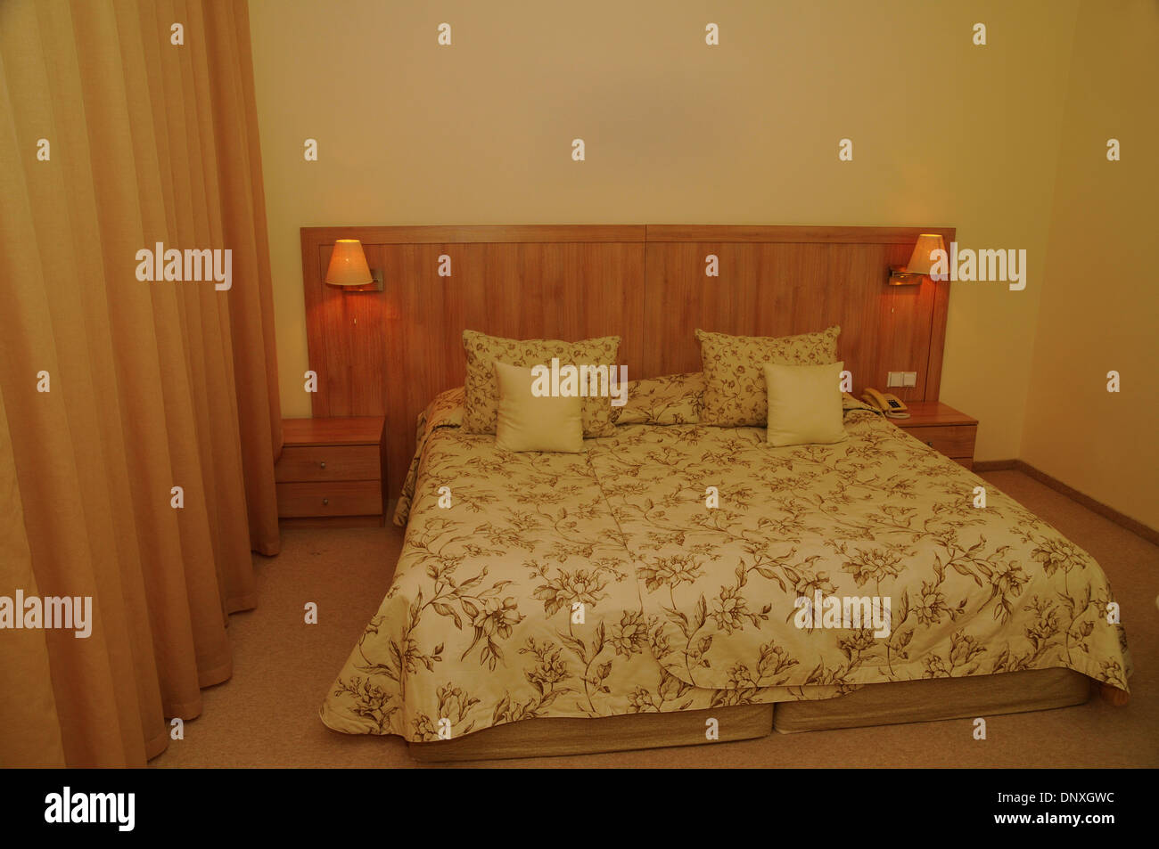 Chambre d'hôtel cinq étoiles. Banque D'Images