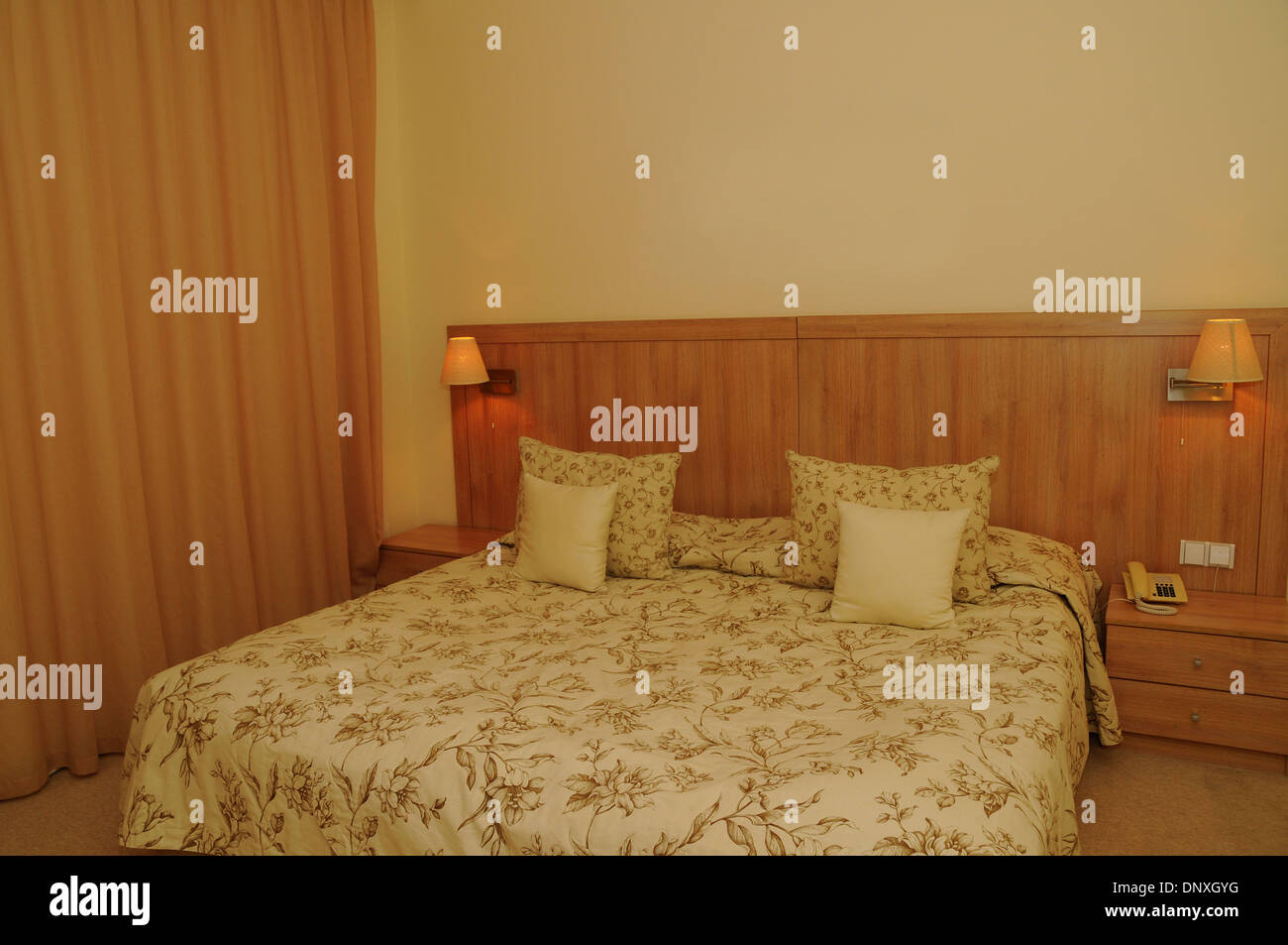 Chambre d'hôtel de luxe cinq étoiles. Banque D'Images