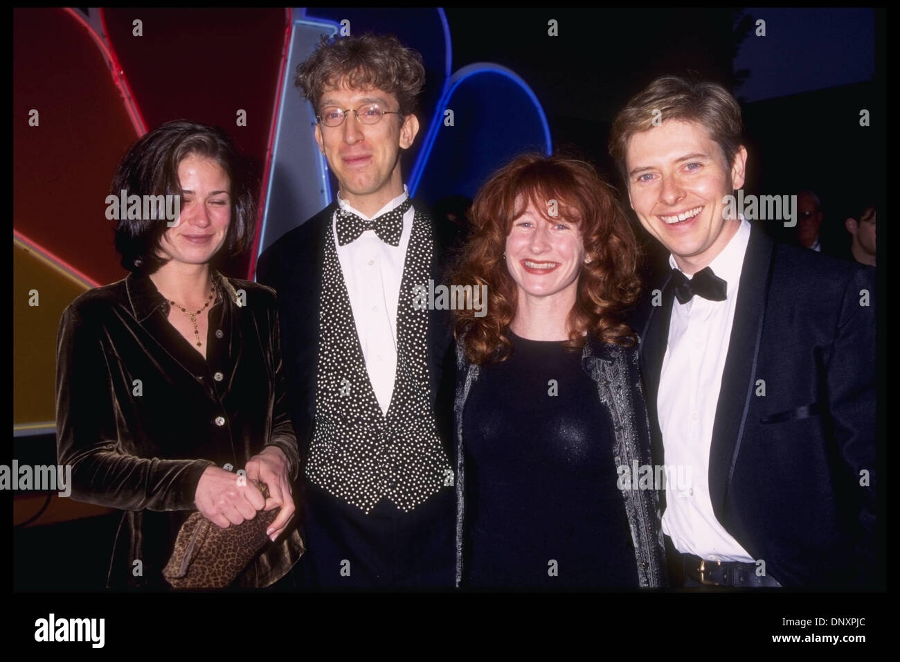 Hollywood Ca Usa Maura Tierney Andy Dick Vicki Lewis Et Dave Foley Assister A La Sag Awards Pour Newsradio Credit Obligatoire Kathy Hutchins Zuma Press C Kathy Hutchins Photo Stock Alamy