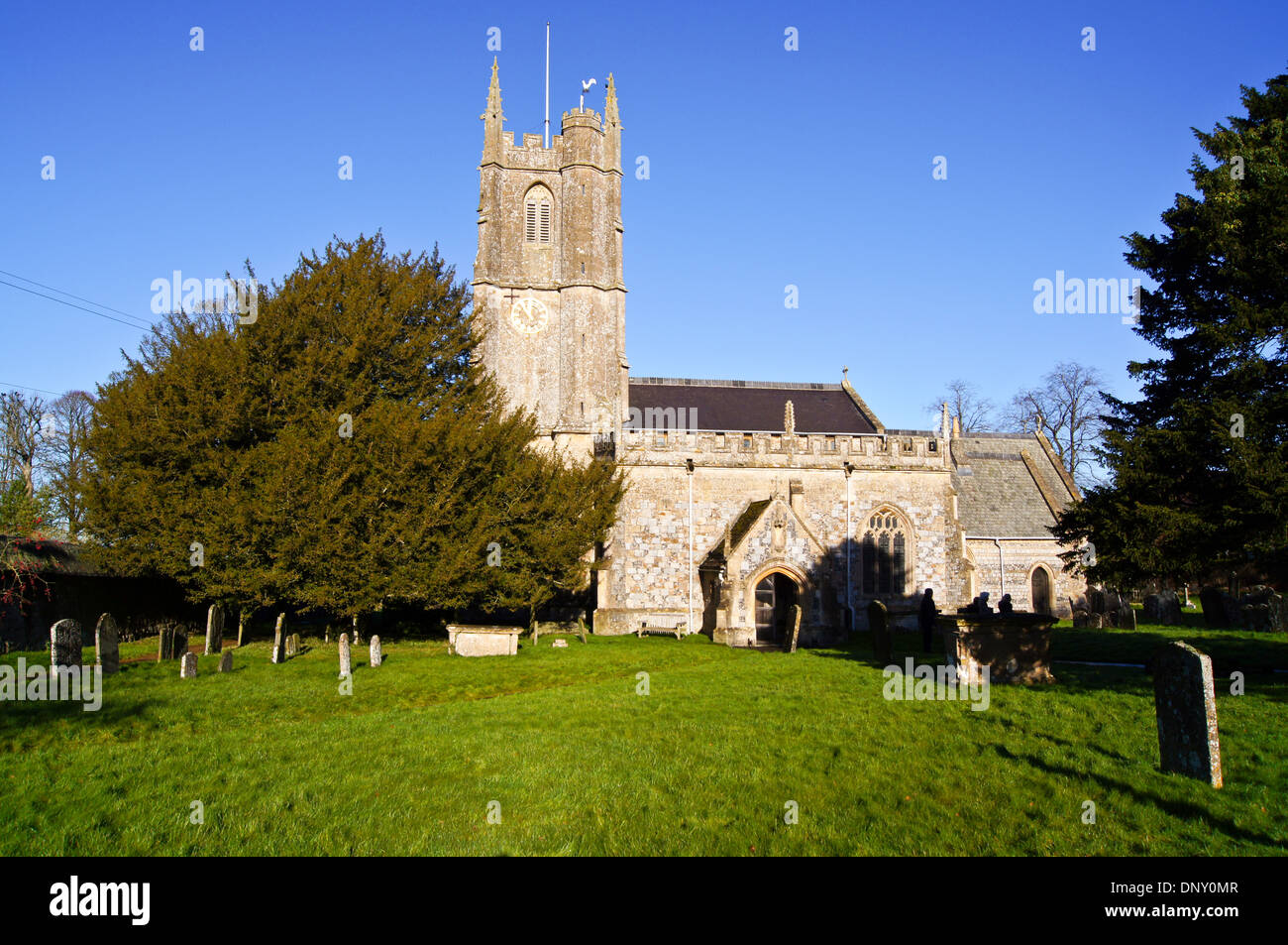 L'église de St James, Avebury, dans le Wiltshire, Angleterre Banque D'Images