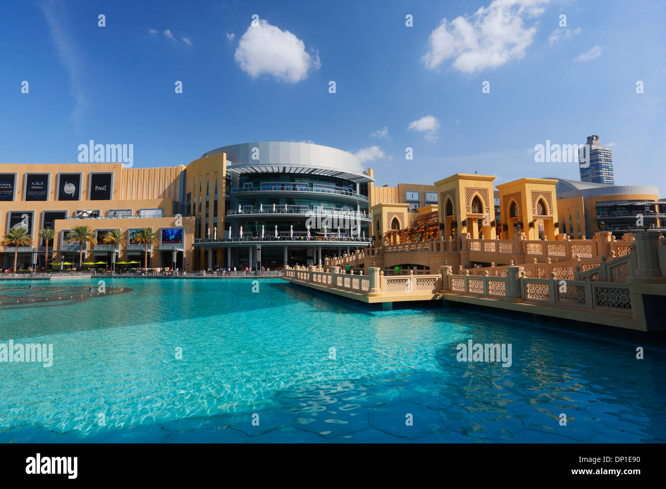 Dubaï Mall centre-ville près de Burk Khalifa skyscraper Banque D'Images