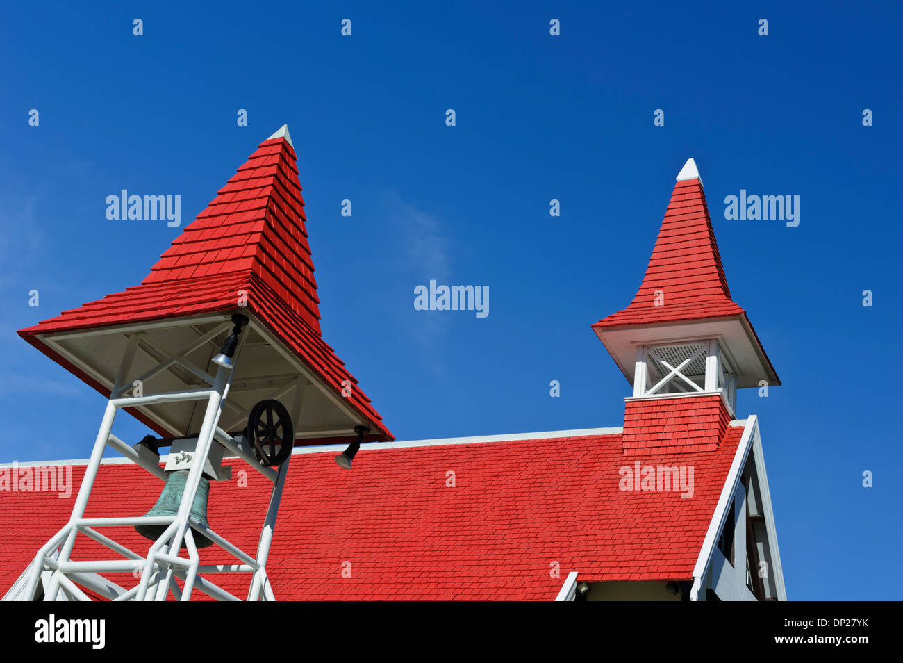 Chapelle Notre Dame Auxiliatrice, Cap Malheurueux, Maurice. Banque D'Images