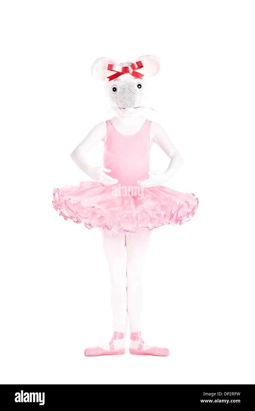 Angelina Ballerina photographiés en studio. Banque D'Images