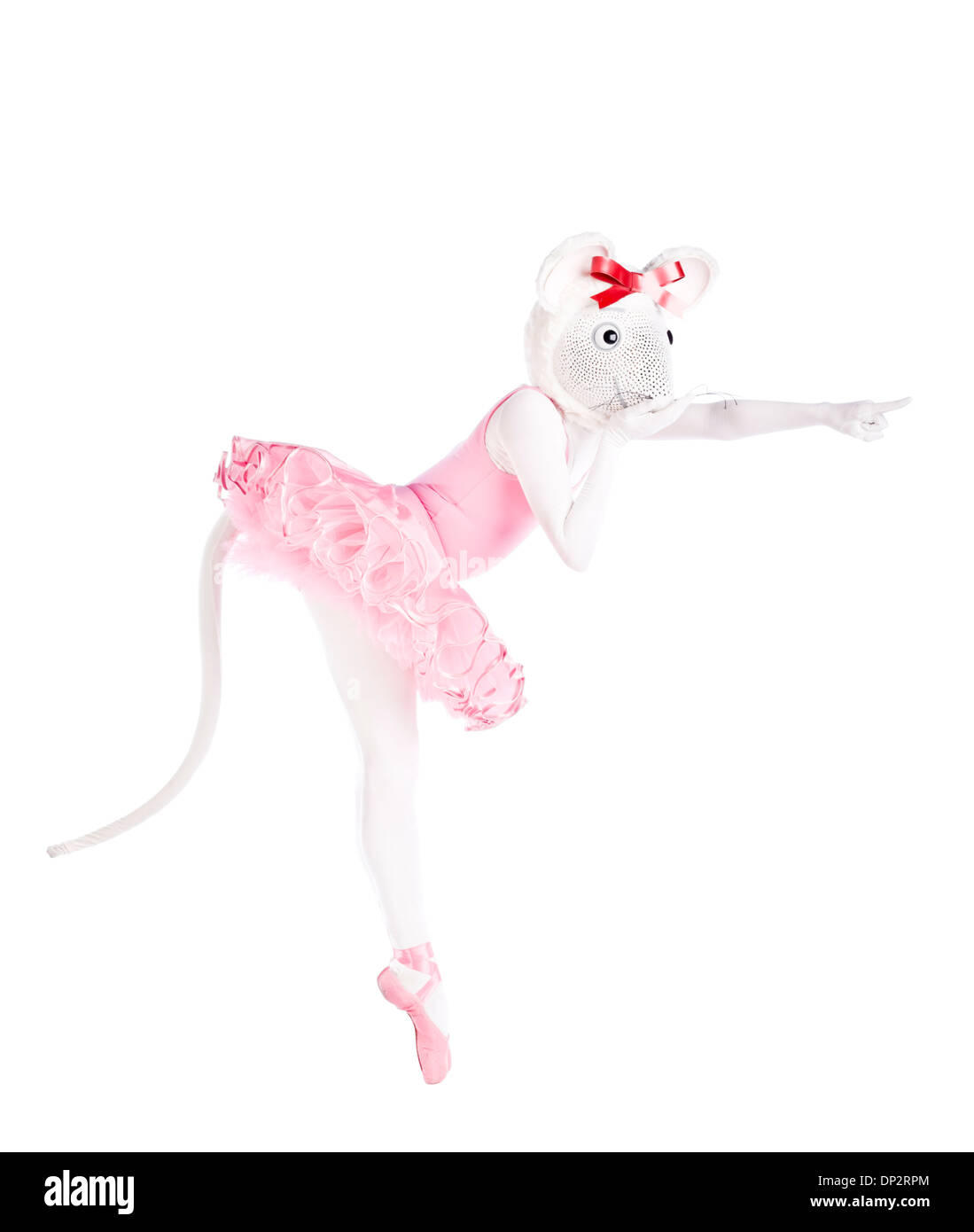 Angelina Ballerina est orienté photographié en studio. Banque D'Images